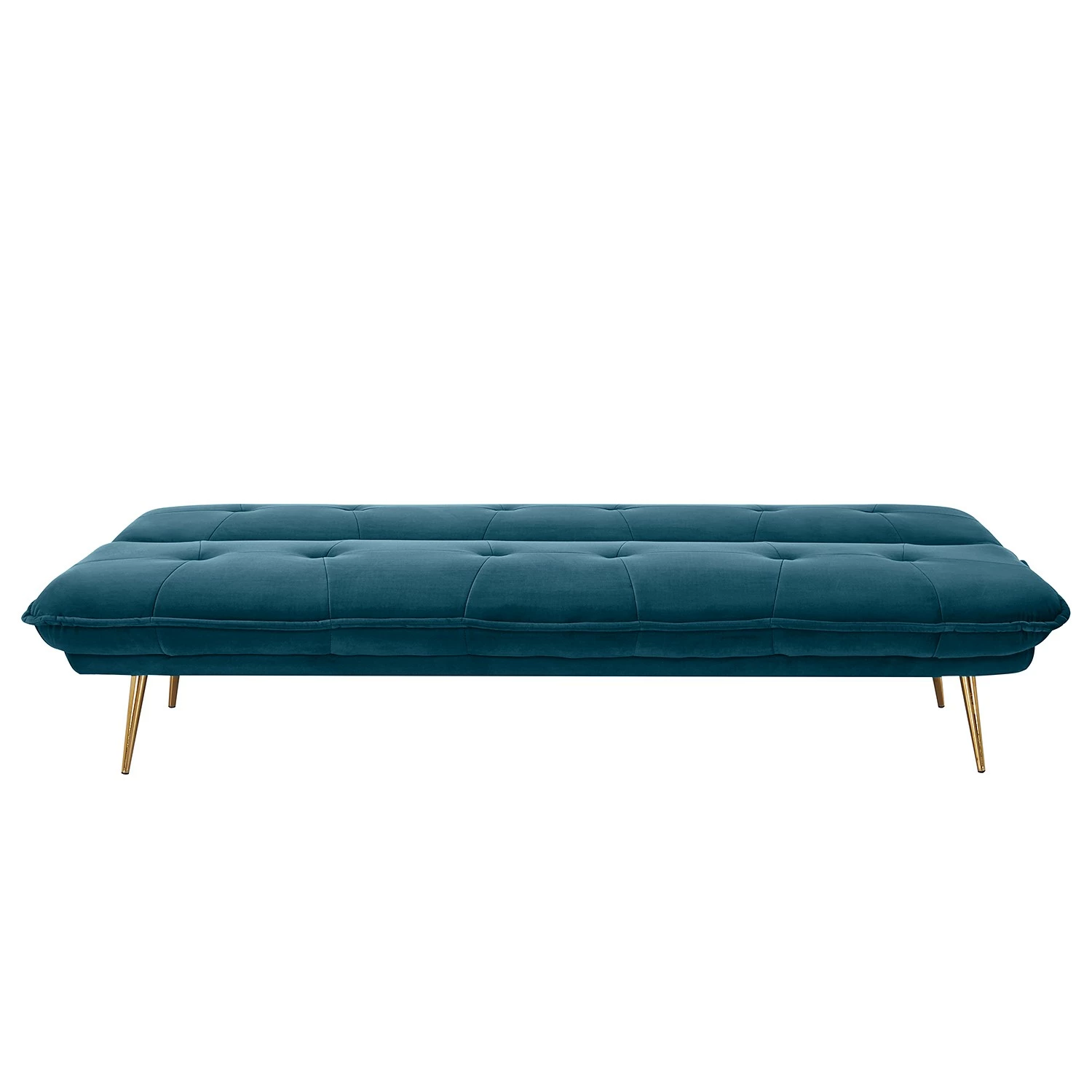 Jack & Alice Schlafsofa Timbo - Samt - Marineblau 2 Jack & Alice Schlafsofa Timbo - Samt - Marineblau – Bild 2