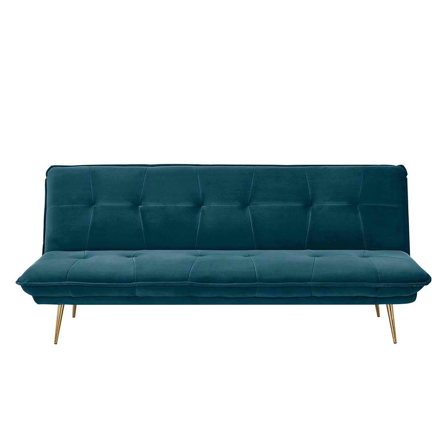 Jack & Alice Schlafsofa Timbo - Samt - Marineblau 3 Jack & Alice Schlafsofa Timbo - Samt - Marineblau – Bild 3