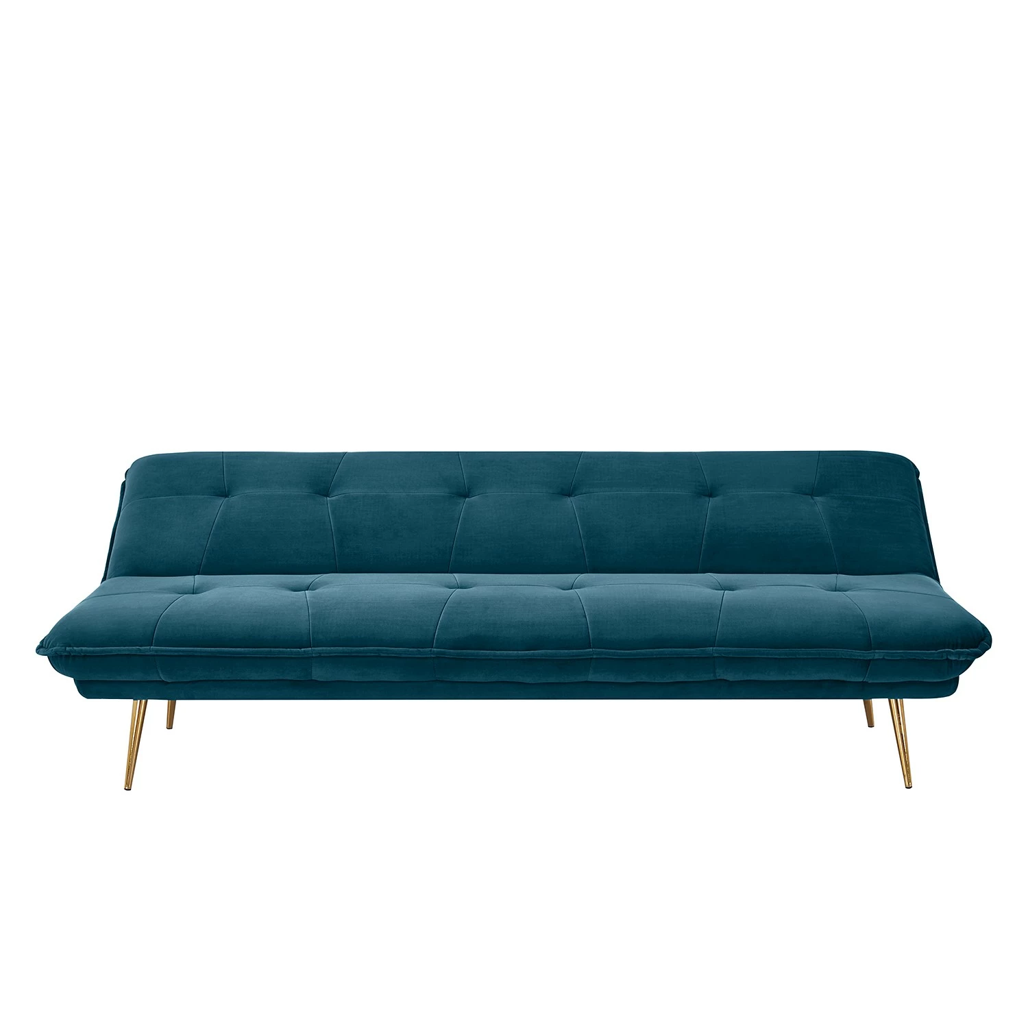 Jack & Alice Schlafsofa Timbo - Samt - Marineblau 4 Jack & Alice Schlafsofa Timbo - Samt - Marineblau – Bild 4