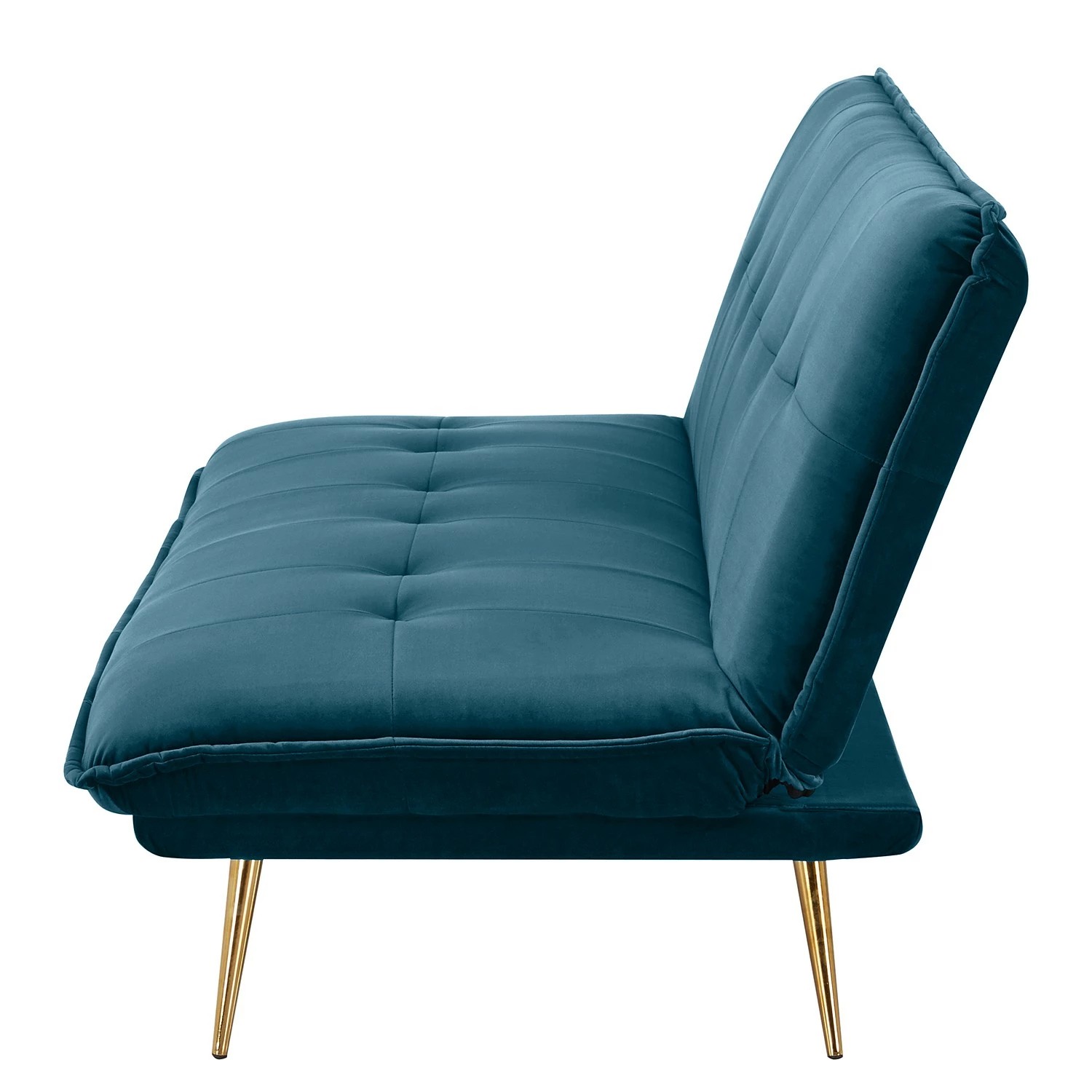 Jack & Alice Schlafsofa Timbo - Samt - Marineblau 5 Jack & Alice Schlafsofa Timbo - Samt - Marineblau – Bild 5