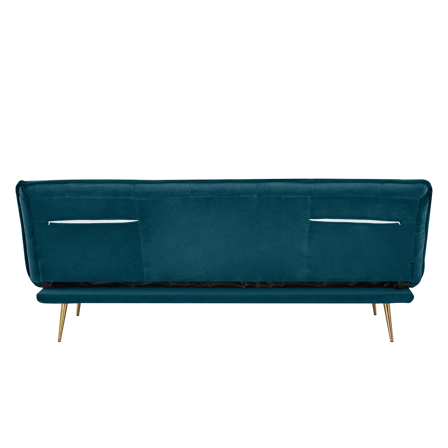 Jack & Alice Schlafsofa Timbo - Samt - Marineblau 6 Jack & Alice Schlafsofa Timbo - Samt - Marineblau – Bild 6