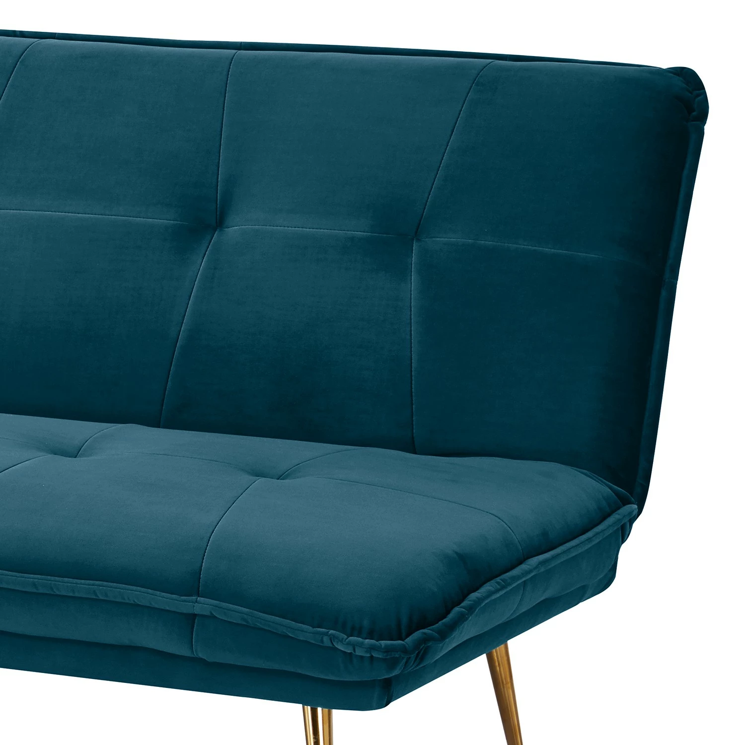 Jack & Alice Schlafsofa Timbo - Samt - Marineblau 8 Jack & Alice Schlafsofa Timbo - Samt - Marineblau – Bild 8