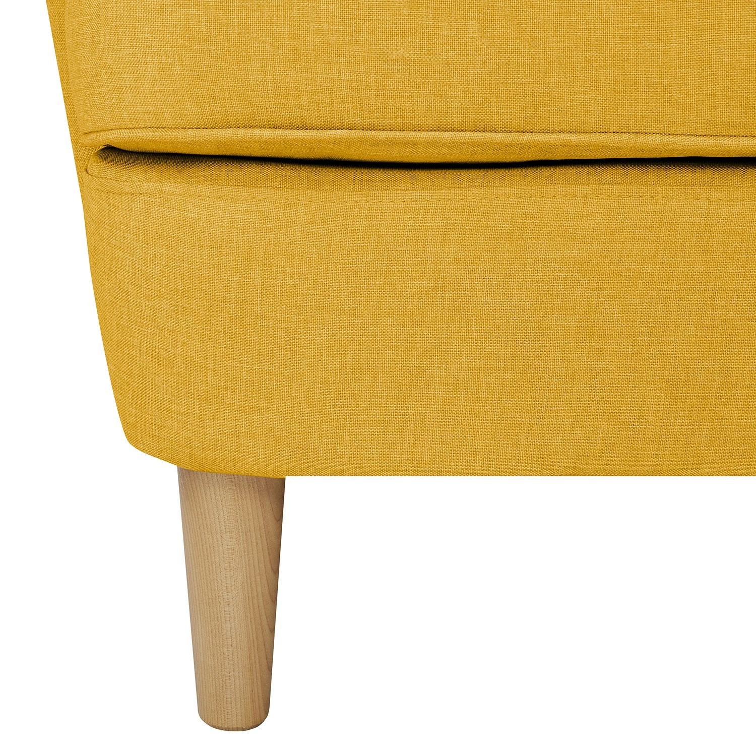 Maison Belfort Ohrensessel Boddin I - Webstoff - Senfgelb 10 Maison Belfort Ohrensessel Boddin I - Webstoff - Senfgelb – Bild 10