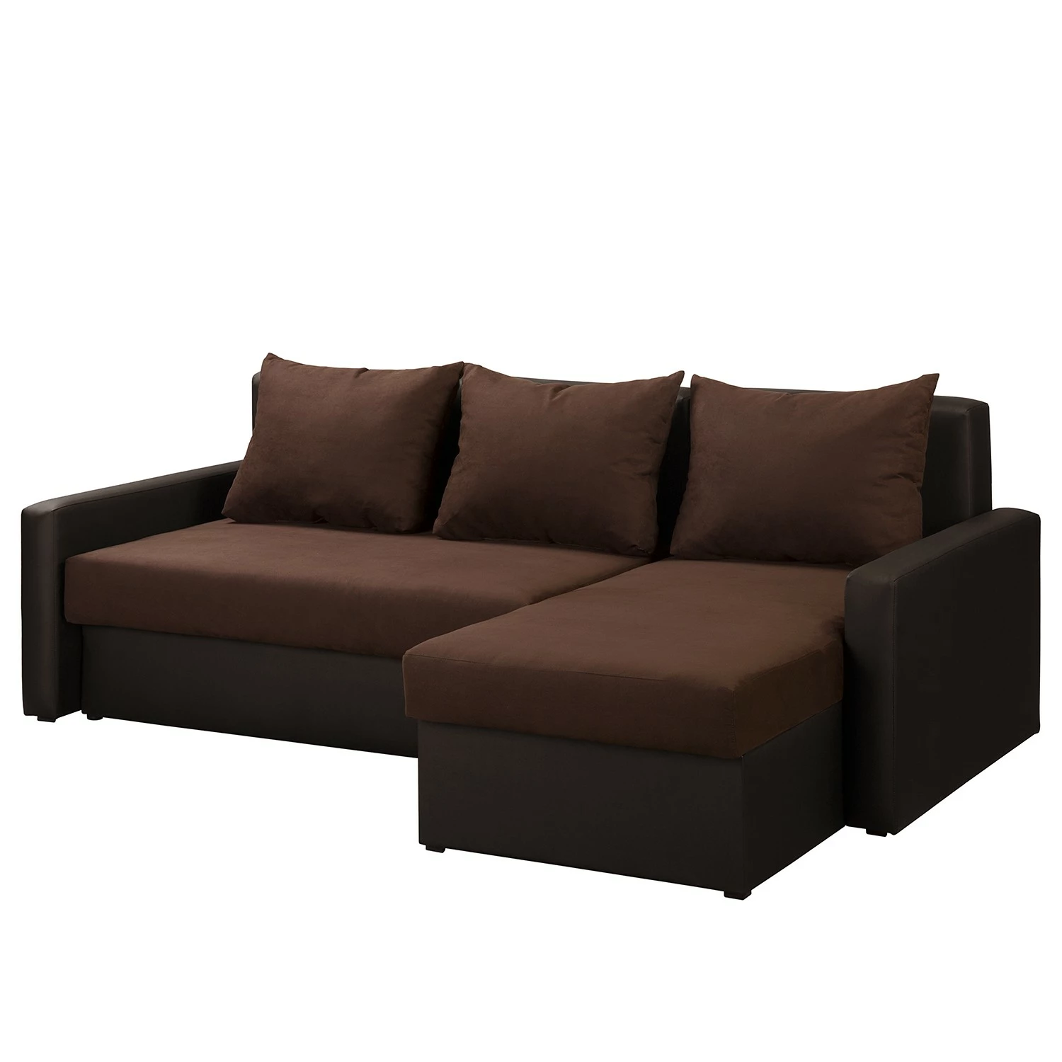 Fredriks Ecksofa Kardinya - Kunstleder / Microfaser - Dunkelbraun - Longchair davorstehend rechts 9 Fredriks Ecksofa Kardinya - Kunstleder / Microfaser - Dunkelbraun - Longchair davorstehend rechts – Bild 9