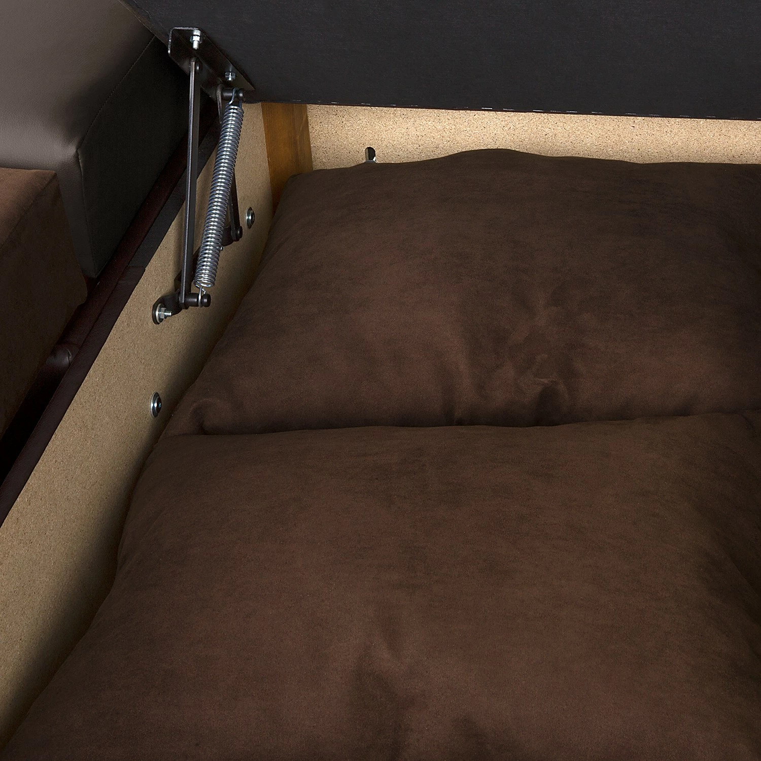 Fredriks Ecksofa Kardinya - Kunstleder / Microfaser - Dunkelbraun - Longchair davorstehend rechts 15 Fredriks Ecksofa Kardinya - Kunstleder / Microfaser - Dunkelbraun - Longchair davorstehend rechts – Bild 15