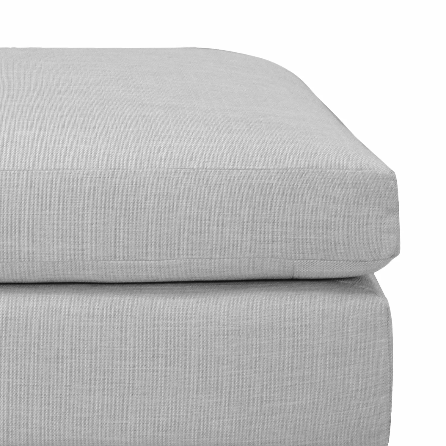 Ridgevalley Hocker Wiers - Webstoff - Hellgrau 2 Ridgevalley Hocker Wiers - Webstoff - Hellgrau – Bild 2