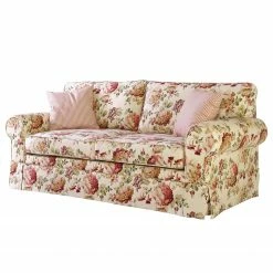 Ridgevalley Sofa Rubik (3-Sitzer) - Baumwollstoff - Cremeweiß