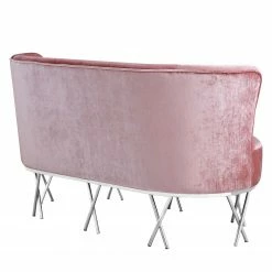 Velvet Studio Sofa Linares - Samt - Rosé 11 Velvet Studio Sofa Linares - Samt - Rosé -WOHNZIMMERMÖBEL Verkäufe 1000175364 190703 09504000074 GALLERYIMAGES P000000001000175364