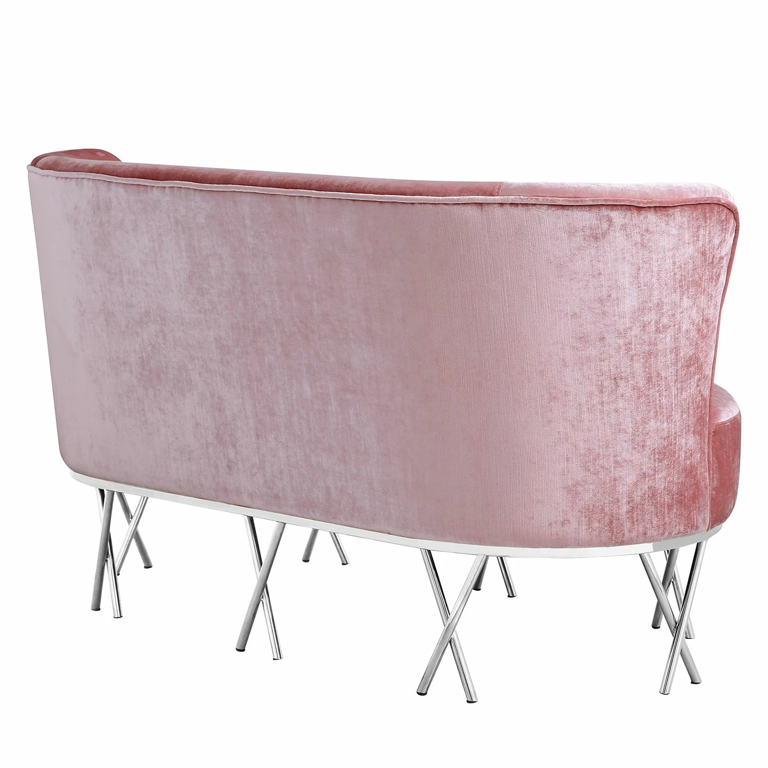 Velvet Studio Sofa Linares - Samt - Rosé 3 Velvet Studio Sofa Linares - Samt - Rosé – Bild 3