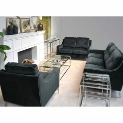 Ridgevalley Sofa Jarinu (2-Sitzer) - Webstoff - Anthrazit -WOHNZIMMERMÖBEL Verkäufe 1000175374 190816 10520900031 MOOD DETAILS P000000001000175374 mood