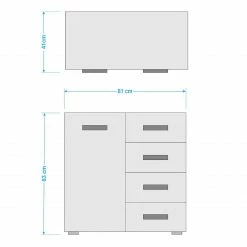 Kommode Stockholm II -WOHNZIMMERMÖBEL Verkäufe 1000175493 191205 16375500005 SKETCH DETAILS P000000001000175493 sketch