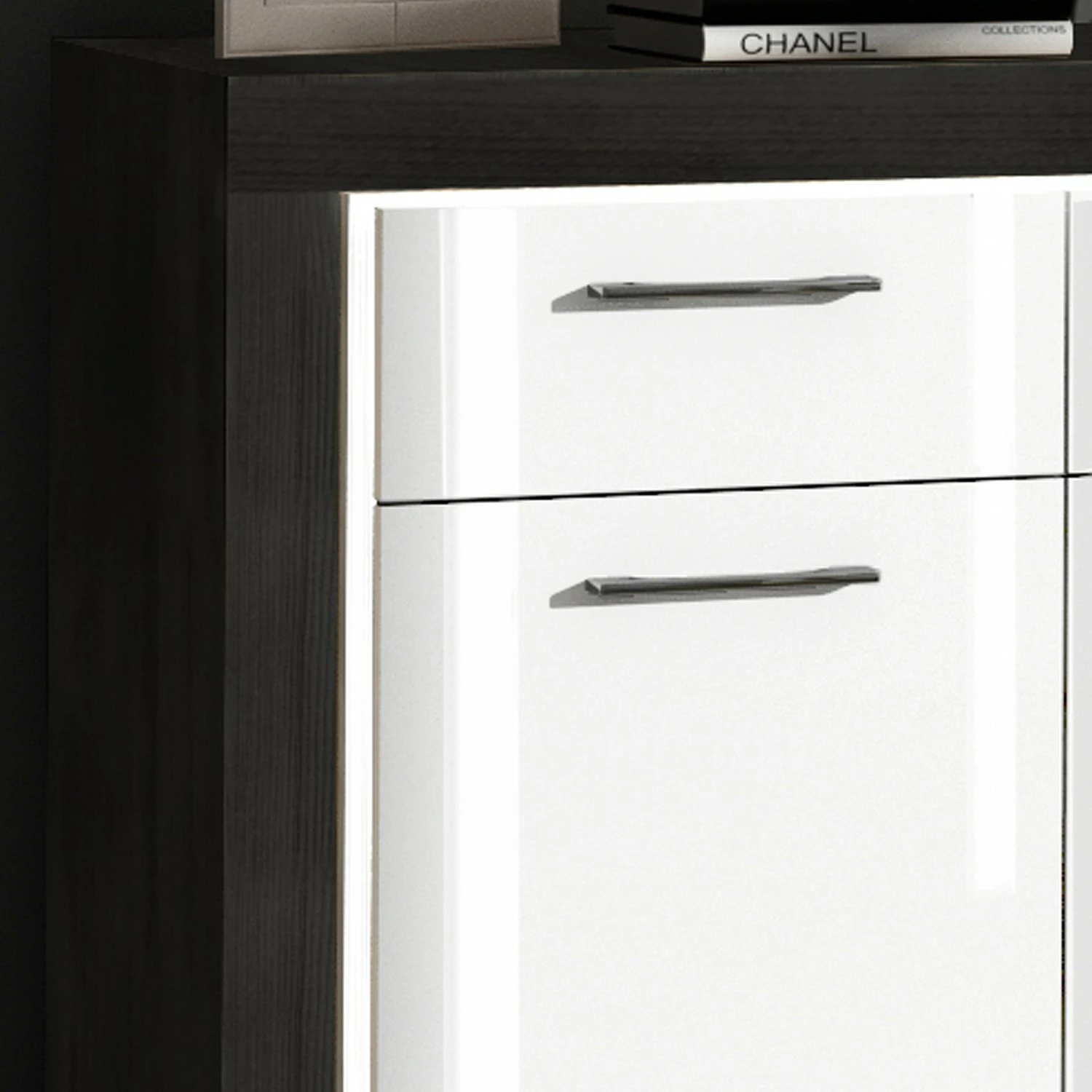 Loftscape Kommode Stokka - Schwarz 2 Loftscape Kommode Stokka - Schwarz – Bild 2