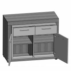 Loftscape Kommode Stokka - Schwarz 8 Loftscape Kommode Stokka - Schwarz -WOHNZIMMERMÖBEL Verkäufe 1000175583 190705 06260100121 DETAILS P000000001000175583