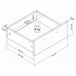 Loftscape Kommode Stokka - Schwarz 11 Loftscape Kommode Stokka - Schwarz -WOHNZIMMERMÖBEL Verkäufe 1000175583 190705 06260100124 SKETCH DETAILS P000000001000175583 sketch
