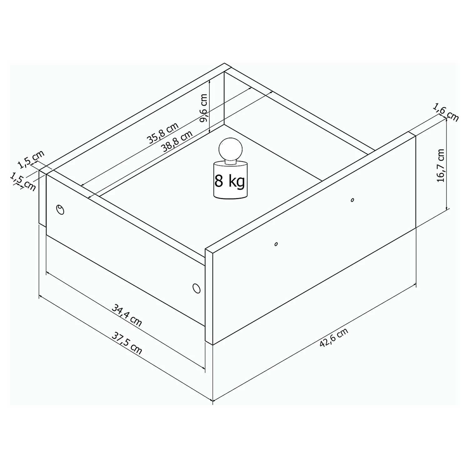 Loftscape Kommode Stokka - Schwarz 6 Loftscape Kommode Stokka - Schwarz – Bild 6