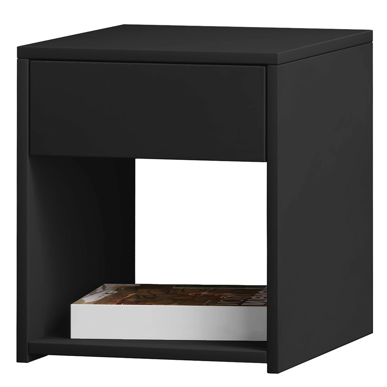 VCM Beistelltisch Sledo - Schwarz - Höhe: 40 cm 1 VCM Beistelltisch Sledo - Schwarz - Höhe: 40 cm