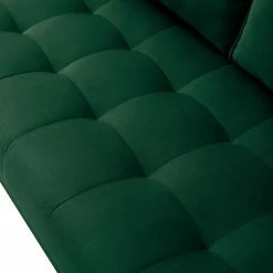 Jack & Alice Sofa Pirk (2-Sitzer) - Samt - Dunkelgrün -WOHNZIMMERMÖBEL Verkäufe 1000176155 190607 15392900028 GALLERYIMAGES P000000001000176155