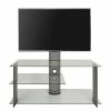 VCM TV-Rack Subuso - Silber - Höhe: 90 cm
