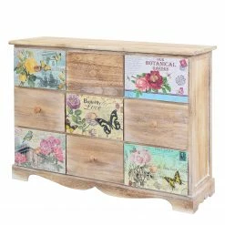 Ridgevalley Kommode Kregme - Paulownia teilmassiv - Braun