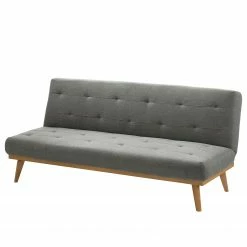 Fredriks Schlafsofa Lubei - Webstoff - Grau