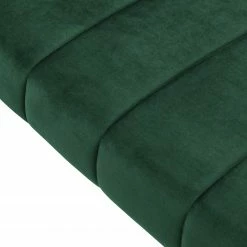 Jack & Alice Schlafsofa Lemming - Samt - Dunkelgrün -WOHNZIMMERMÖBEL Verkäufe 1000176644 200327 14102800010 DETAILS P000000001000176644