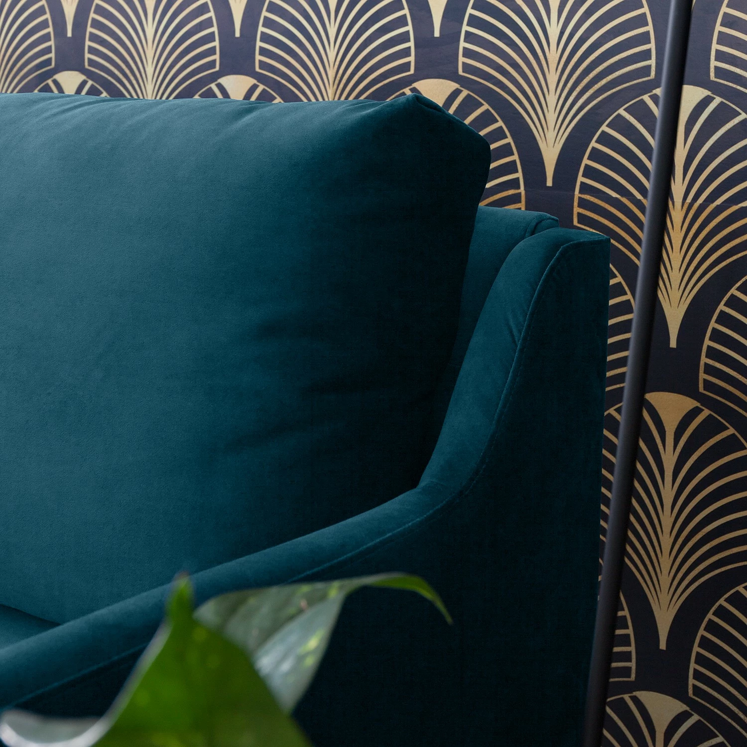 Fredriks Sofa Kenten II (2-Sitzer) - Samt - Marineblau 11 Fredriks Sofa Kenten II (2-Sitzer) - Samt - Marineblau – Bild 11