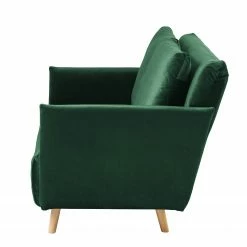 Jack & Alice Schlafsofa Lobau II - Samt - Dunkelgrün -WOHNZIMMERMÖBEL Verkäufe 1000176648 200327 14113100031 DETAILS P000000001000176648