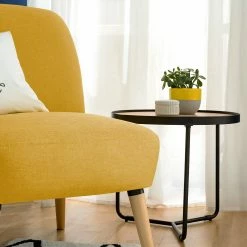 Fredriks Sessel Tusmore - Webstoff - Gelb -WOHNZIMMERMÖBEL Verkäufe 1000176656 200327 14131100064 DETAILS P000000001000176656