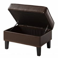 Maison Belfort Polsterhocker Migron - Kunstleder - Braun 19 Maison Belfort Polsterhocker Migron - Kunstleder - Braun -WOHNZIMMERMÖBEL Verkäufe 1000176673 201026 16355200071 DETAILS P000000001000176673