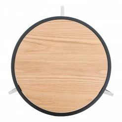 Mørteens Beistelltisch Beerse - Echtholzfurnier - Eiche / Schwarz -WOHNZIMMERMÖBEL Verkäufe 1000176695 191129 08181400004 DETAILS P000000001000176695