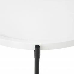 Mørteens Beistelltisch Luki - Matt Weiß / Schwarz -WOHNZIMMERMÖBEL Verkäufe 1000176753 191129 08181500065 DETAILS P000000001000176753