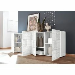 LC Spa Sideboard Miro - Hochglanz Weiß - Breite: 241 cm -WOHNZIMMERMÖBEL Verkäufe 1000177082 190619 14300700070 MOOD GALLERYIMAGES P000000001000177082 mood