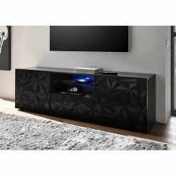 LC Spa TV-Lowboard Prisma - Hochglanz Anthrazit -WOHNZIMMERMÖBEL Verkäufe 1000177710 201029 08340000264 MOOD DETAILS P000000001000177710 mood