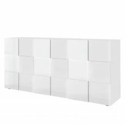 LC Spa Sideboard Dama I - Hochglanz Weiß