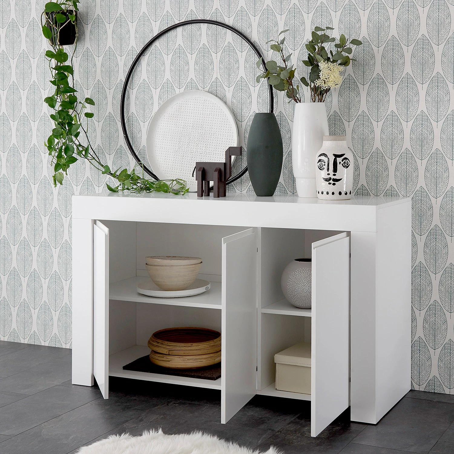 LC Spa Sideboard Firenze I - Matt Weiß 3 LC Spa Sideboard Firenze I - Matt Weiß – Bild 3