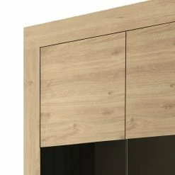 LC Spa Vitrinenschrank Firenze - Eiche Dekor -WOHNZIMMERMÖBEL Verkäufe 1000177764 201029 08501000528 DETAILS P000000001000177764