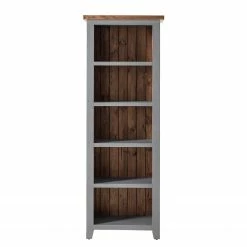 Maison Belfort Bücherregal Balignton II - Kiefer massiv - Grau / Kiefer -WOHNZIMMERMÖBEL Verkäufe 1000177769 211116 12502700179 DETAILS P000000001000177769