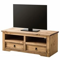 Maison Belfort TV-Lowboard Finca Rustica I - Kiefer massiv - Kiefer Natur