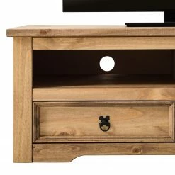 Maison Belfort TV-Lowboard Finca Rustica I - Kiefer massiv - Kiefer Natur -WOHNZIMMERMÖBEL Verkäufe 1000178024 200218 17122100015 DETAILS P000000001000178024