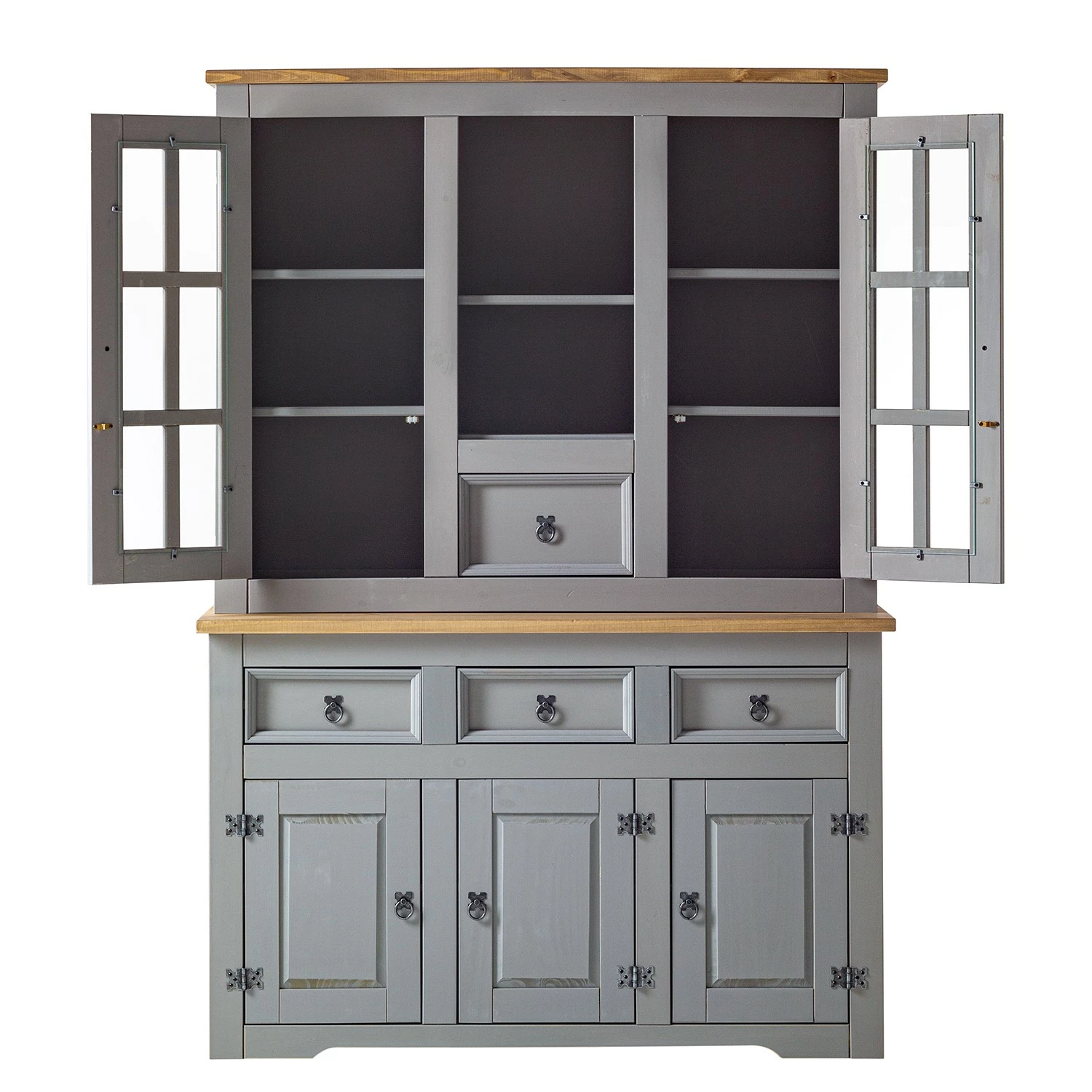 Maison Belfort Sideboard Finca Rustica - Kiefer massiv - Kiefer Grau 17 Maison Belfort Sideboard Finca Rustica - Kiefer massiv - Kiefer Grau – Bild 17