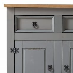 Maison Belfort Sideboard Finca Rustica - Kiefer massiv - Kiefer Grau 30 Maison Belfort Sideboard Finca Rustica - Kiefer massiv - Kiefer Grau -WOHNZIMMERMÖBEL Verkäufe 1000178029 200417 12540400010 DETAILS P000000001000178029