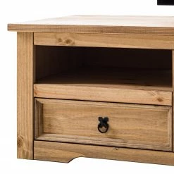 Maison Belfort TV-Lowboard Finca Rustica II - Kiefer massiv - Kiefer Natur -WOHNZIMMERMÖBEL Verkäufe 1000178035 200218 17122100022 DETAILS P000000001000178035