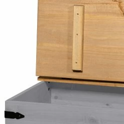 Maison Belfort Truhe Finca Rustica - Kiefer massiv - Kiefer Grau 13 Maison Belfort Truhe Finca Rustica - Kiefer massiv - Kiefer Grau -WOHNZIMMERMÖBEL Verkäufe 1000178039 200320 14544800023 DETAILS P000000001000178039