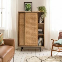 Ars manufacti Highboard Vina - Mango massiv / Wiener Geflecht - Mango / Schwarz 23 Ars manufacti Highboard Vina - Mango massiv / Wiener Geflecht - Mango / Schwarz -WOHNZIMMERMÖBEL Verkäufe 1000178071 200324 13412400002 MOOD DETAILS P000000001000178071 mood