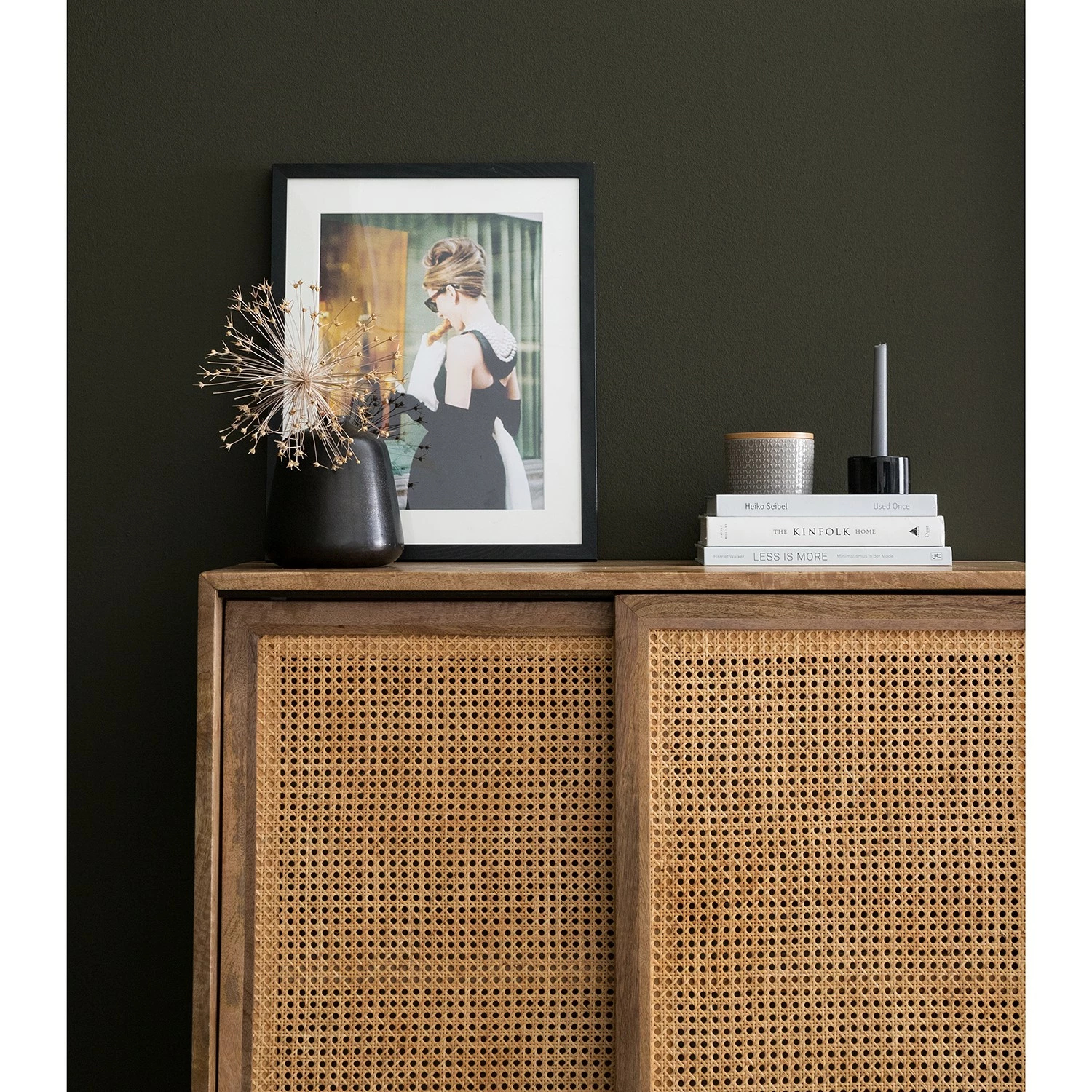 Ars manufacti Highboard Vina - Mango massiv / Wiener Geflecht - Mango / Schwarz 13 Ars manufacti Highboard Vina - Mango massiv / Wiener Geflecht - Mango / Schwarz – Bild 13