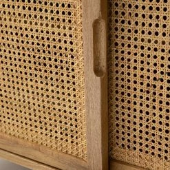 Ars manufacti Sideboard Vina I - Mango massiv / Wiener Geflecht - Mango / Schwarz -WOHNZIMMERMÖBEL Verkäufe 1000178078 200317 14181700005 DETAILS P000000001000178078