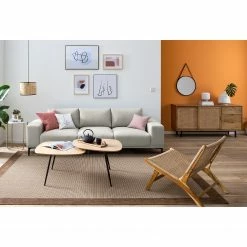 Ars manufacti Sideboard Vina I - Mango massiv / Wiener Geflecht - Mango / Schwarz -WOHNZIMMERMÖBEL Verkäufe 1000178078 200528 16252300011 MOOD DETAILS P000000001000178078 mood