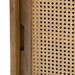 Ars manufacti Kommode Vina II - Mango massiv / Wiener Geflecht - Mango / Schwarz -WOHNZIMMERMÖBEL Verkäufe 1000178080 200323 13584700027 DETAILS P000000001000178080