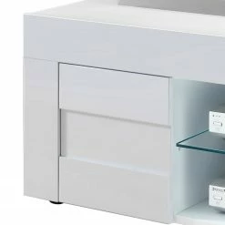 LC Spa TV-Lowboard Easy - Hochglanz Weiß - Breite: 138 cm -WOHNZIMMERMÖBEL Verkäufe 1000178240 190708 09150400005 DETAILS P000000001000178240