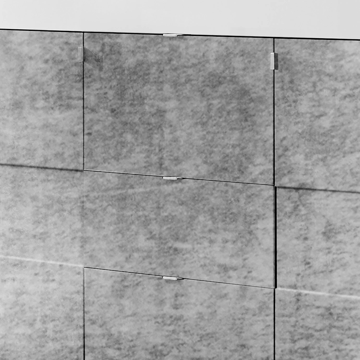 LC Spa Sideboard Easy II - Hochglanz Weiß / Beton Dekor 3 LC Spa Sideboard Easy II - Hochglanz Weiß / Beton Dekor – Bild 3